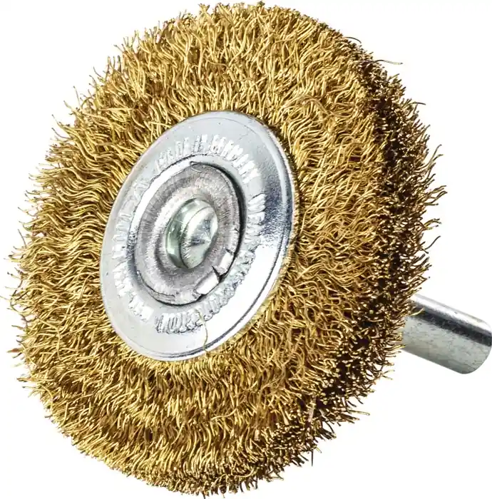 Neu Rundbürste SRB Schaft 8mm Drahtstärke 0,25mm Stahldraht verms.35mm