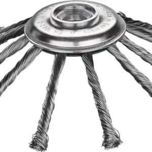 Preiswert Rundbürste ZKM Drahtstärke 0,50 mm,36 Zöpfe Stahldraht STH 12mm