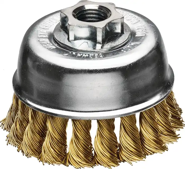 Markenprodukt Rundbürste ZT Gew.M14 Drahtstärke 0,50mm Messingdraht MES 12mm
