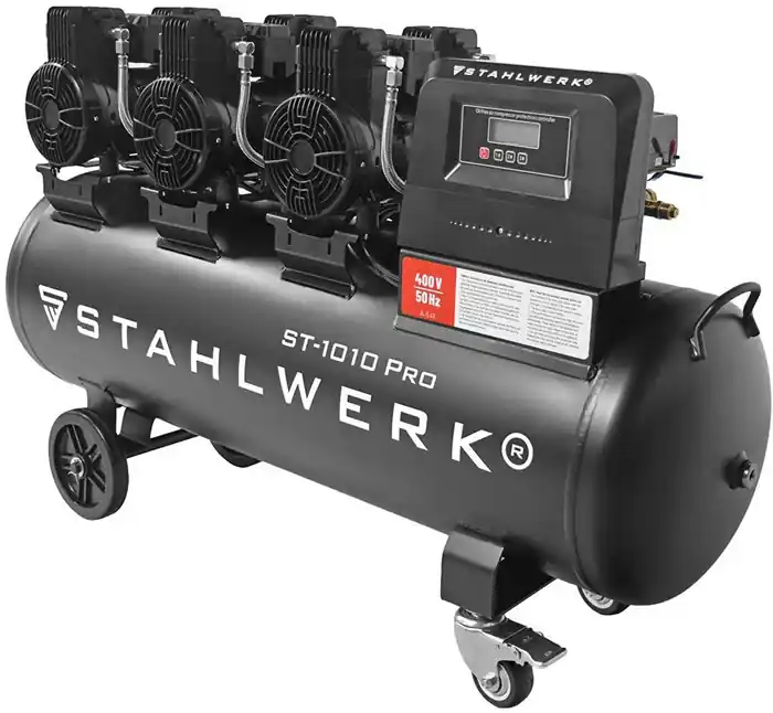 Kompressor ST-1010 Pro 750l/min 10bar 120l STAHLWERK Solange Der Vorrat Reicht