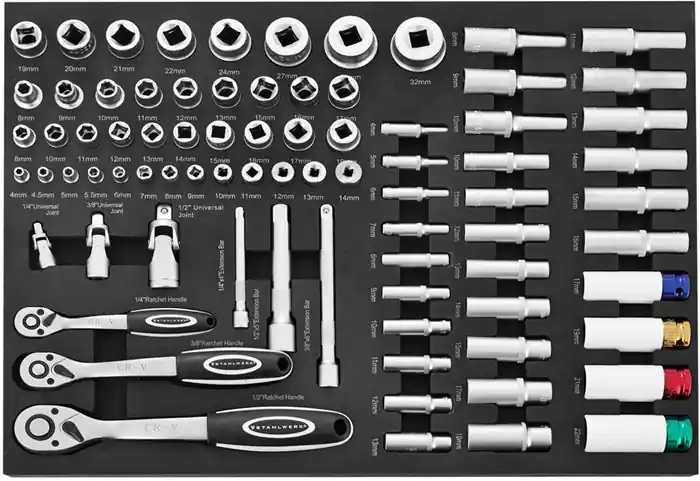 Aktuell Werkzeugmodul 80-tlg.STAHLWERK