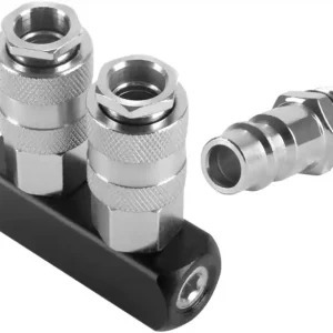 Neue Ware Druckluftverteiler 2-fach STAHLWERK