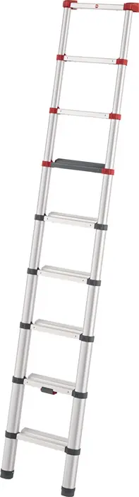 Günstig Teleskop-Anlegeleiter T100 Alu.11 Stufen max.Gesamtbelastung 150kg HAILO