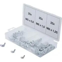 Flügelmuttern-Sortiment, 75-tlg. Saisonangebot