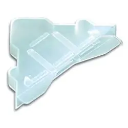 Preis Gesenkt Eckenschutz "Economy" - Schenkellänge 58 mm - Glasdicke 8 bis 10 mm - transparent - VE 100 Stück