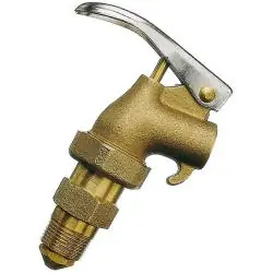Zapfhahn - Messing - selbstschließend - Flammsperre - Anschlussgewinde G 3/4" Top-Angebot