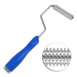 Letzte Chance Entlüftungsrolle - Stachelrillen - Aluminiumrolle mit Schraubbefestigung und Kun