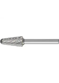 Neu Im Sortiment Frässtift - PFERD - Hartmetall - Schaft-Ø 6 mm - rundkegelform - TOUGH-Zahnung