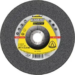 Heißes Angebot Schruppscheibe A24R/01 Special - für Stahl - Ø 115 bis 180 mm - VE 10 Stk. - Preis per VE