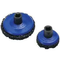 Letzte Chance Schleiftopf-Set - für Kraftfahrzeuge - Ø 65 mm + Ø 105 mm "BGS"