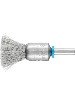 Sale PFERD Pinselbürste PBGS mit Schaft - INOX-TOTAL - ungezopft - Außen-ø 15 und 20 mm - Besatzmaterial-ø 0,15 bis 0,20 mm - VE 10 Stück - Preis per VE
