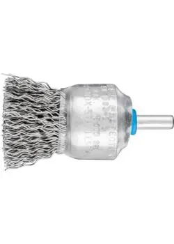 PFERD Pinselbürste PBU mit Schaft - INOX - ungezopft - Außen-ø 10 bis 30 mm - Besatzmaterial-ø 0,15 bis 0,50 mm - VE 10 Stück - Preis per VE Jetzt Bestellen
