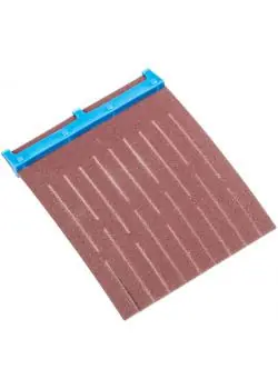 Schleiflamelle - PFERD - Maße (T x L) 60 x 75 mm - Korngröße 320 - VE 12 Stück - Preis per VE Rabatt