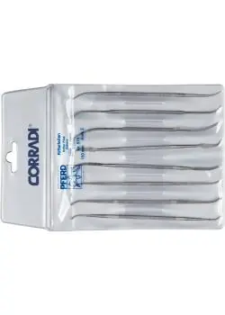 Online Kaufen PFERD CORRADI-Riffelfeilen-Set 575 - Länge 150 mm - H2