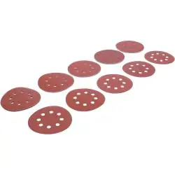 Markenware Schleifblätter - Ø 125 mm - für Exzenterschleifer - 25-tlg.