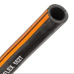 Preis Gesenkt Wasserschlauch TECTOR - EPDM - Innen-Ø 13-25 mm - Außen-Ø 20-37 mm - schwarz/orange - 15 bar - 40 m - Preis per Rolle