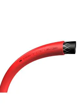 Neu PVC-Schlauch T 694 - Innen-Ø 19 bis 33 mm - Außen-Ø 25 bis 41,5 mm - Länge 30 m - Farbe schwarz matt oder rot - Preis per Rolle