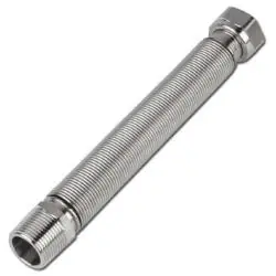 Neue Kollektion Edelstahlwellrohr - 3/4" - DN20 - Länge min.75 bis 1000 mm - Länge max. 130 bis 2000 mm - Preis per Stück