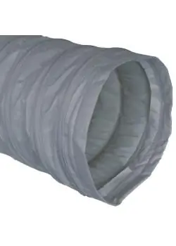 Abverkauf Warmluftschlauch NHT-1-ISO - PVC frei - Innen-Ø 105 bis 710 mm - Länge 7,6 m - grau