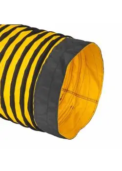 Sonderaktion PL - Lüfterschlauch - Innen-Ø 152 mm bis 700 mm - gelb - 7,6 m - Preis per Rolle