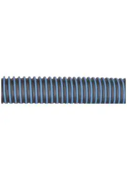Abgasschlauch NTP - Thermoplast - außenliegende Wendel - schwarz/blau - Ø 75 bis 150 mm - Länge 5 bis 10 m - Preis per Rolle Neue Ware