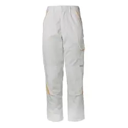 Preiswert Bundhose "Highline" Planam - 35/65% MG - weiß/weiß