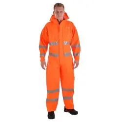 COMFORT STRETCH COVERALL HIGH-VIS - Größe S Neue Kollektion