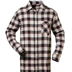 Super-Preis Flanell-Hemd "OHIO" - CRAFTLAND - marine/hellblau/rot kariert