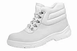 Ausverkauf Schnürstiefel "FERMO" - weiss - EN ISO 20 345 S2