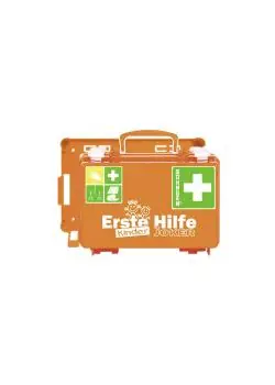 Erste-Hilfe-Koffer QUICK - ABS Kunststoff - 260 x 170 x 170 mm - orange Expressversand