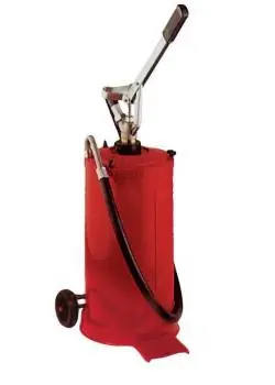 Jetzt Kaufen Handbetätiger Ölfüller RODAC - Typ RQN7620 Kapazität 16 Liter - 8 kg