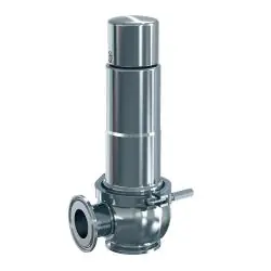 Sicherheitsventil - Baureihe 4020 Hygienic - Edelstahl - ohne Anlüftung, mit zusätzlich gasdichter Kappe - FKM Dichtung - DN 25 - verschiedene Ausführungen Beliebt