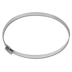 Schneckengewindeschelle GEMI SX-T - Edelstahl 1.4301 - Spannbereich-Ø 150 bis 320 mm - Breite 12 mm Preisknaller