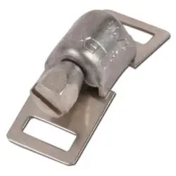 Mega-Angebot Schellenköpfe - für SERFLEX SXB Bandbreite 8 oder 13 mm - Edelstahl W4 - VE 50 Stück - Preis per Stück