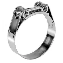 Gelenkbolzenschelle NORMA GBS M - Edelstahl 1.4016 - Breite 20 mm - Spannbereich-Ø 43 bis 68 mm Preisknaller