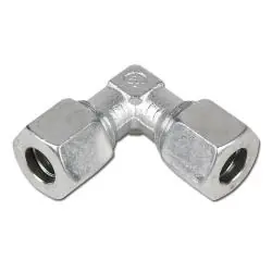 Winkel-Schneidringverschraubung - Baureihe L - Stahl verzinkt - Rohr-Ø außen 6 bis 42 mm - PN 160 bis 315 Top-Preis