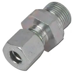 Meistverkauft Einschraubverschraubung - Baureihe L - Stahl verzinkt - Rohr-Ø 6 bis 42 mm - AG G 1/8" bis G 1 1/2" - PN 160 bis 315