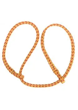 Top-Seller Geburtsstrick - Länge 130 cm - gelb/rot