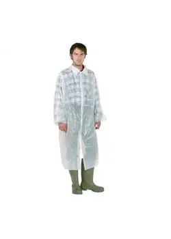 Sale Einwegmantel - Länge 120 cm - weiß