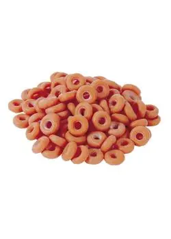 Top-Preis Gummiringe - orange - VE 100 Stück - Preis per VE