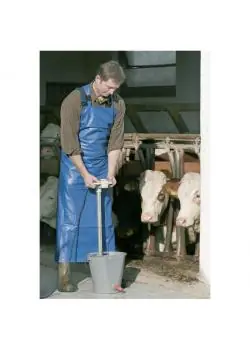 Garantierte Lieferung Melk- und Waschschürze - Breite 80 bis 125 cm - Länge 120 bis 125 cm - verschiedene Farben