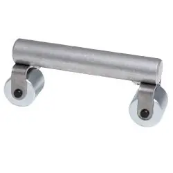Schnäppchen Andrückrolle - mit massivem Griff - 2 Rollen 40 mm breit Länge 195 mm
