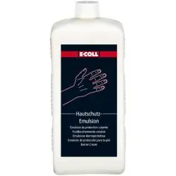 Echt E-COLL Hautschutz-Emulsion - 1 Liter - Silikonfrei - Parfümiert - Preis per Stück