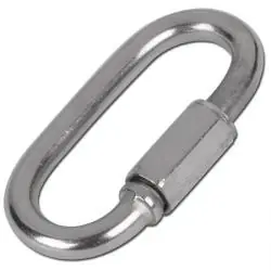 Rapidglieder A4 - Edelstahl - Durchmesser 4 bis 8 mm - Öffnung 5,5 bis 9,5 mm - VE 2 Stück - Preis per VE Markenware