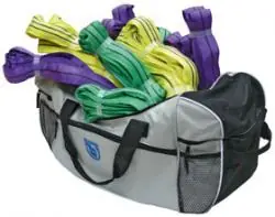Rundschlingen-Set - 11-teilig - Polyester - Tragkraft 1 bis 3 t - Umfangslänge 1 bis 3 m - mit Tasche Angebot