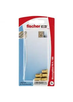 Messingdübel PA - Bohrernenn Ø 8-10 mm - VE 5 x 4 und 5 x 5 Stück - Preis per VE Nur Für Kurze Zeit