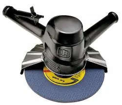 Begrenztes Angebot Industrie Druckluft Vertikalschleifer 99V, für 180 - 230 mm Schleifscheiben, 2,2