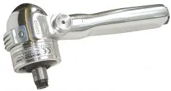 Markenprodukt Industrie Druckluft Winkelschleifer kurz, POLA15000, für 1/4" 6 mm Spannzange, 0