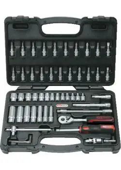 Steckschlüsselsatz 1/4" 53-teilig KS Schneller Versand