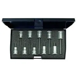 Schraubendreher-Satz 3/8" - 10-teilig - Innen-6-kant - 4 bis 10 mm Meistverkauft